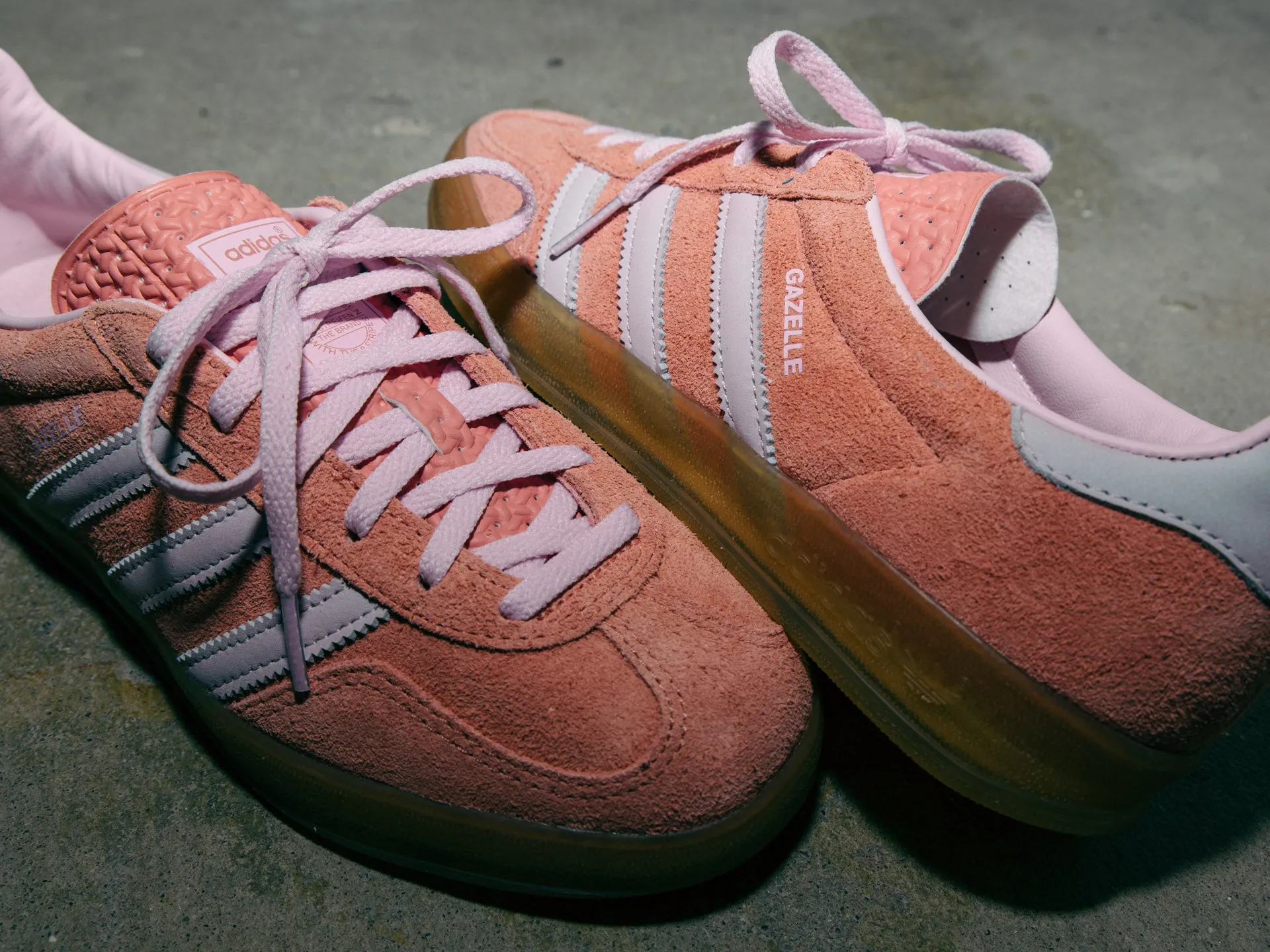 Adidas Women's Gazelle Indoor 'Clear Pink'