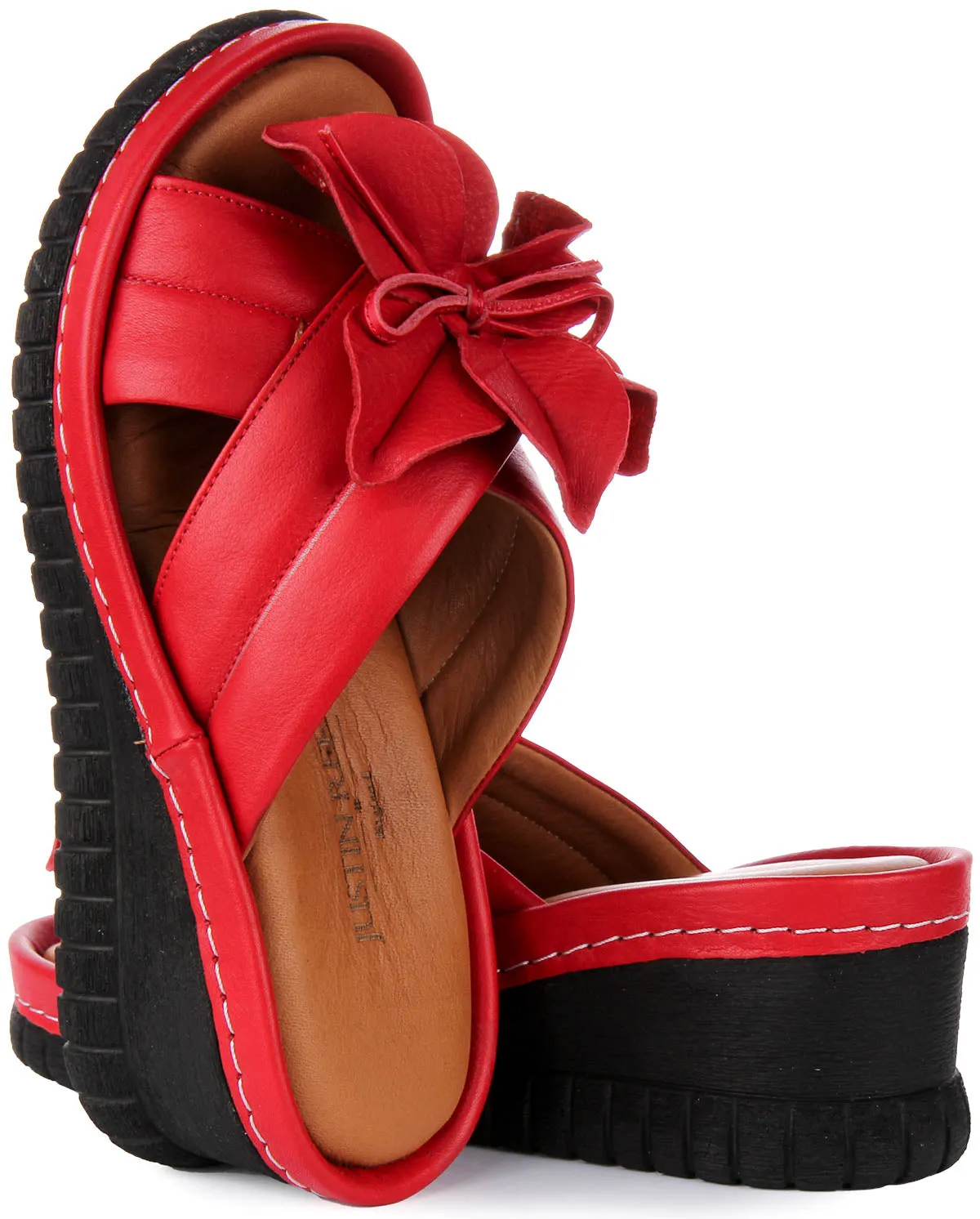 Ariel Sandals In Red