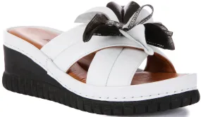 Ariel Sandals In White