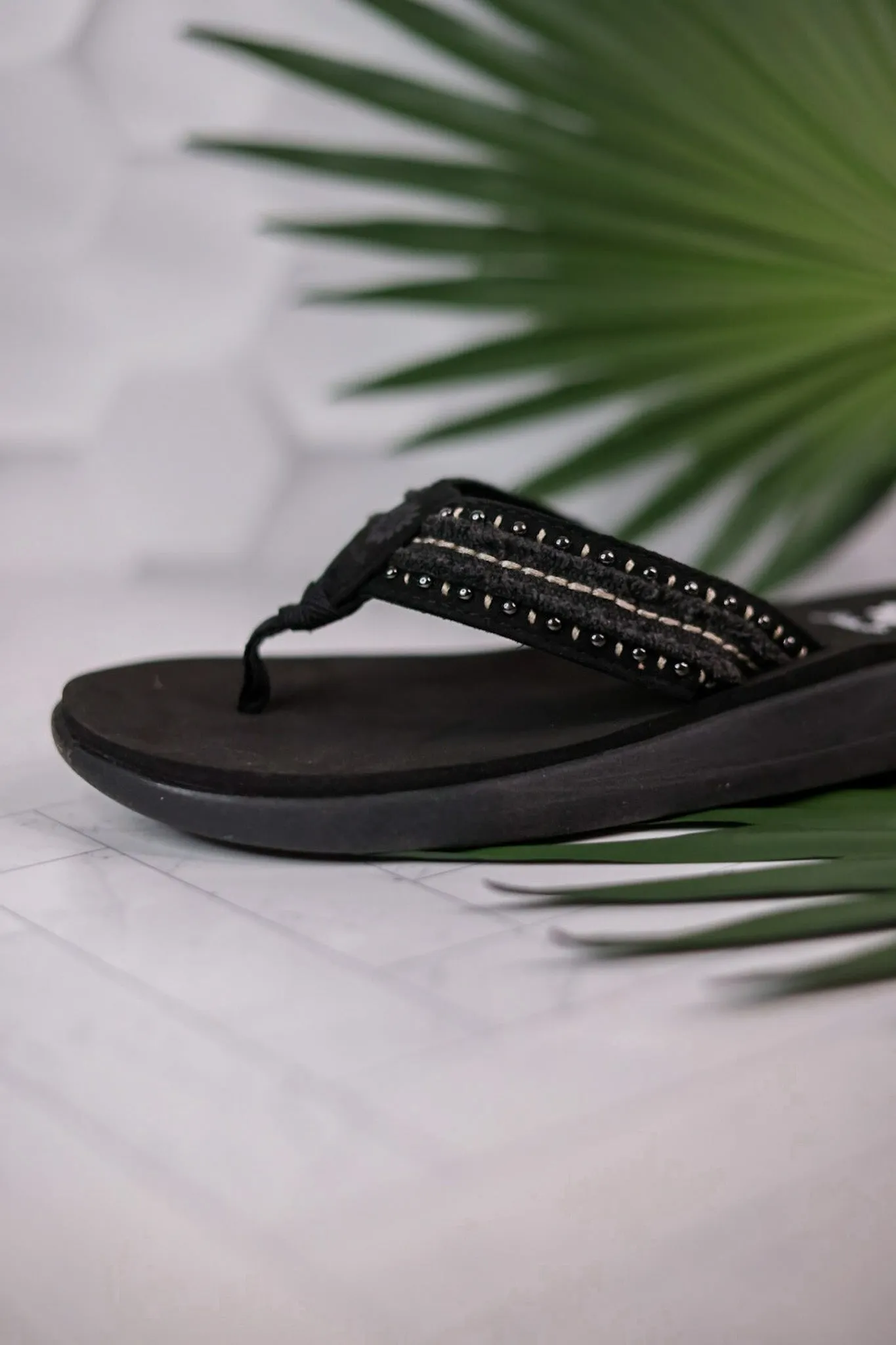 Black Glendale Sandals FINAL SALE