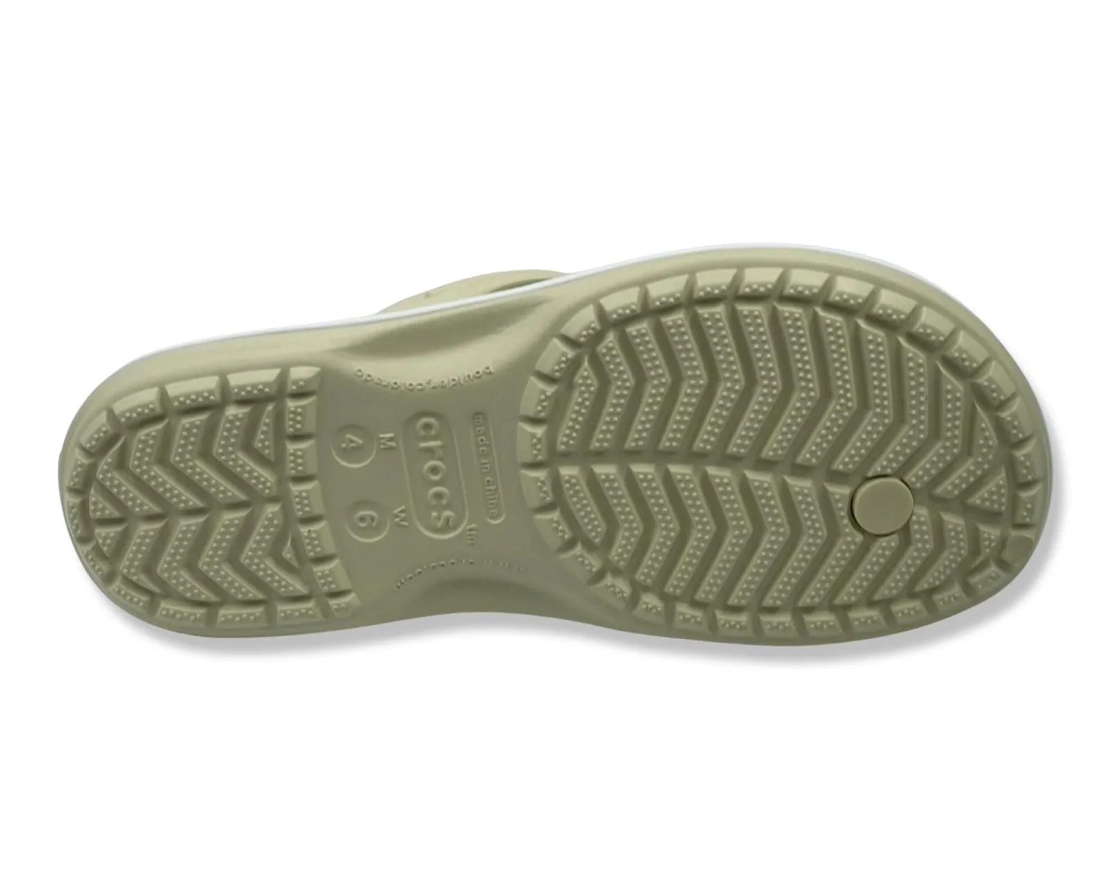 Crocs Crocband Flip In Beige For Women's
