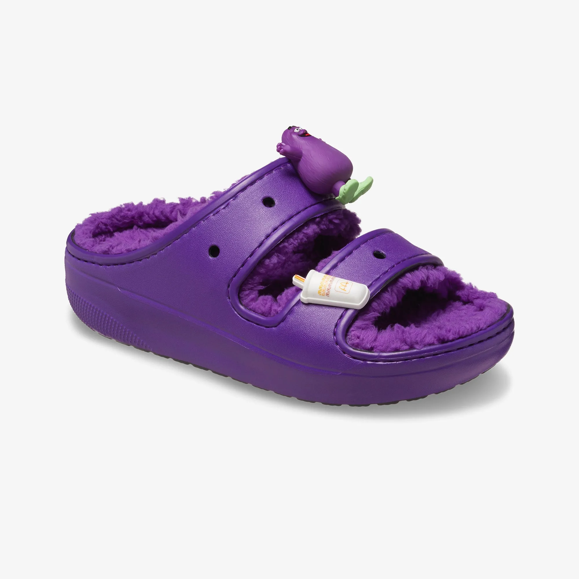 Crocs | McD x CROCS COZZZY SANDAL  { PURPLE
