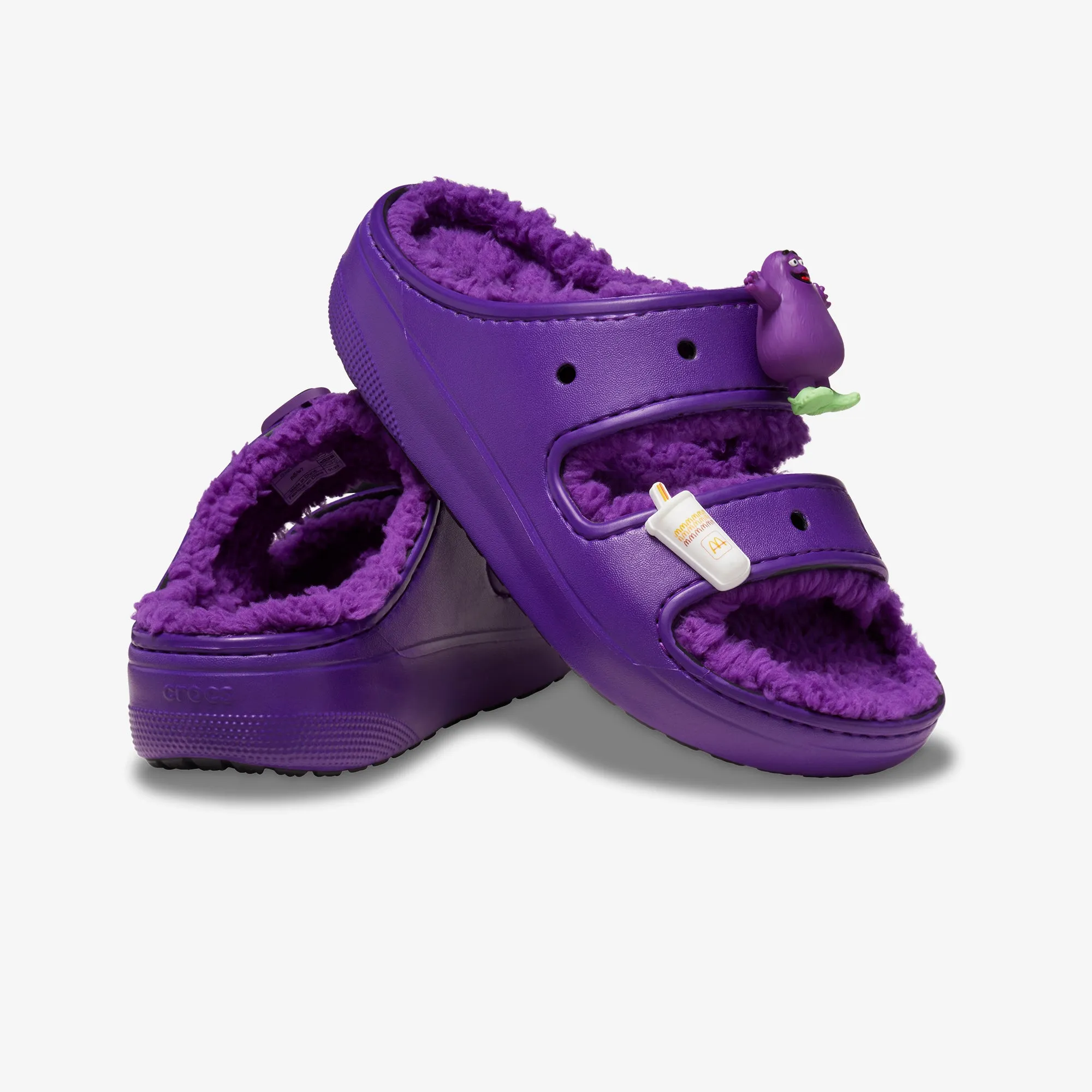 Crocs | McD x CROCS COZZZY SANDAL  { PURPLE