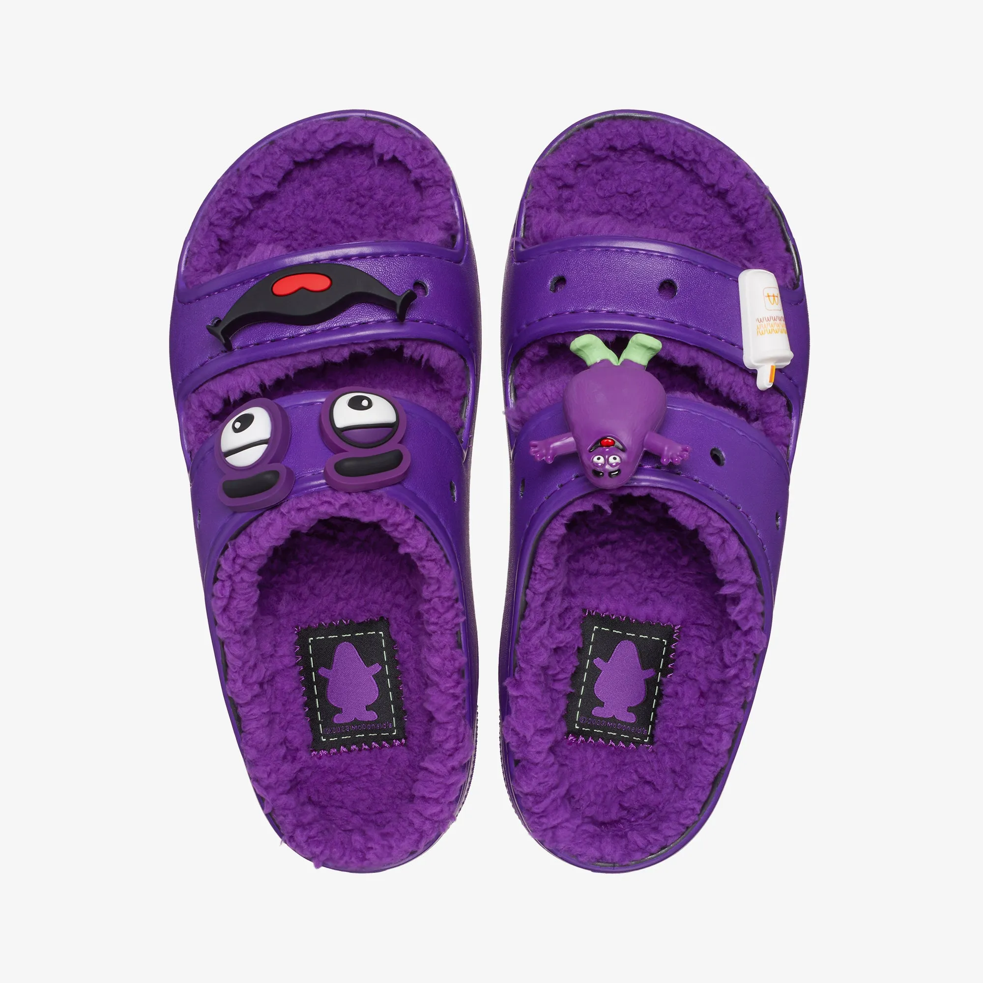 Crocs | McD x CROCS COZZZY SANDAL  { PURPLE
