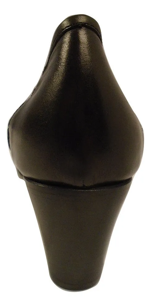 D104002 Black Leather AGL Pumps