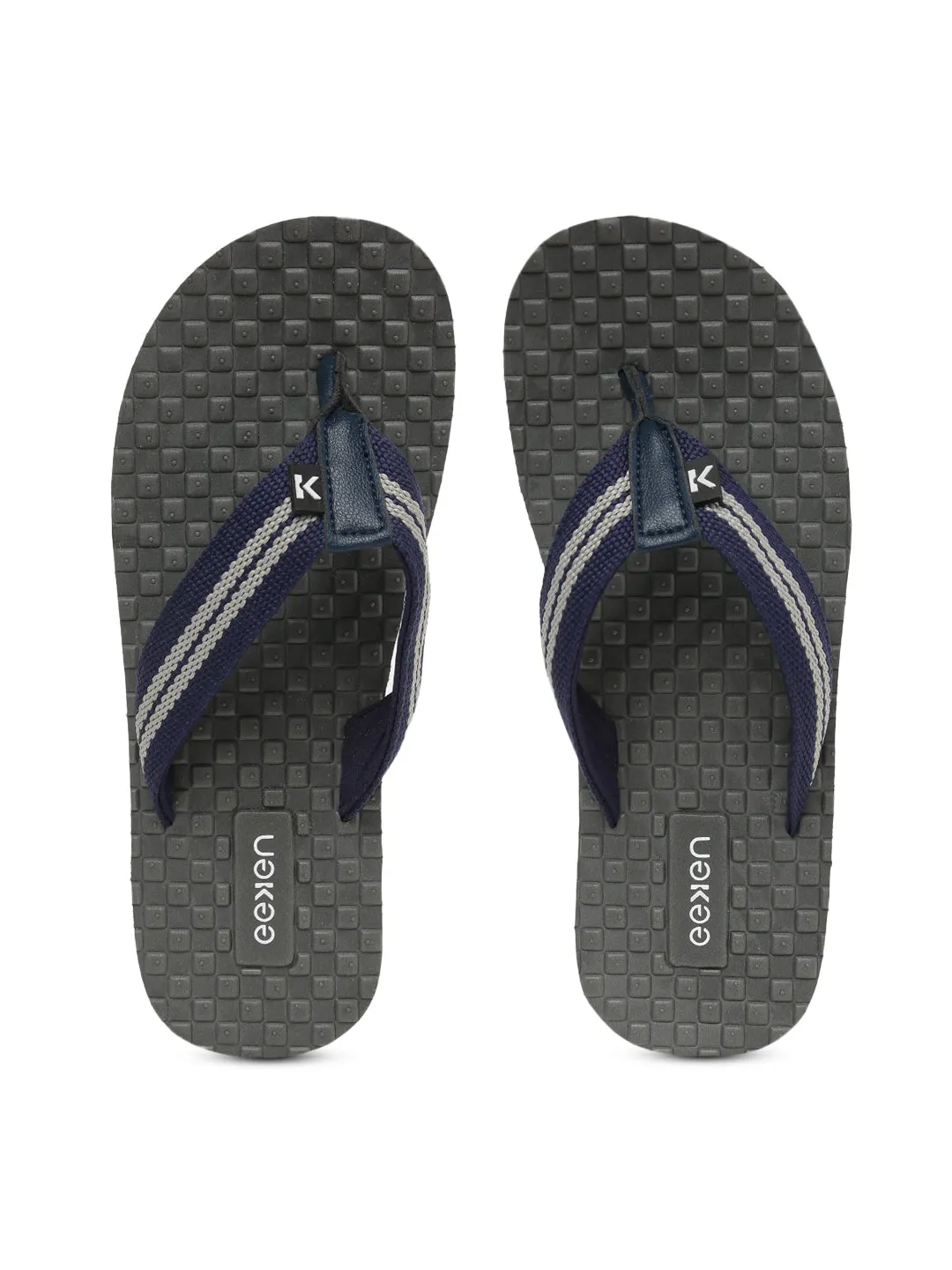 Eeken EFBG3024 Grey Ultra-Comfortable Flip Flops For Men