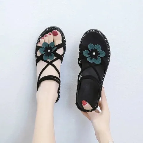 Fabulous Flowers Style Women Sandals