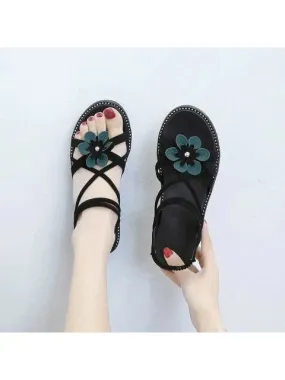Fabulous Flowers Style Women Sandals