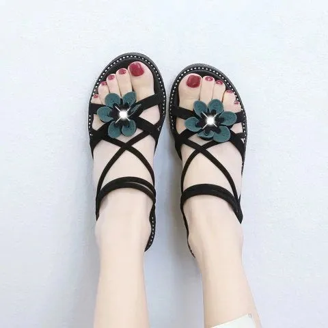 Fabulous Flowers Style Women Sandals