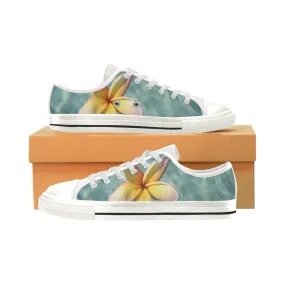 Floating Frangipani Women's Low Rise Shoes up to size 12