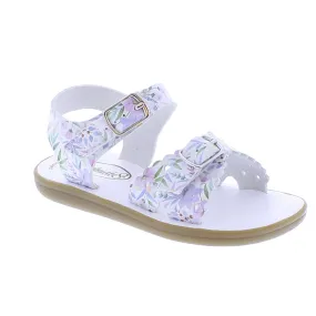 Footmates Eco-Ariel | Bloom Floral Microfiber Little Kids Sandals