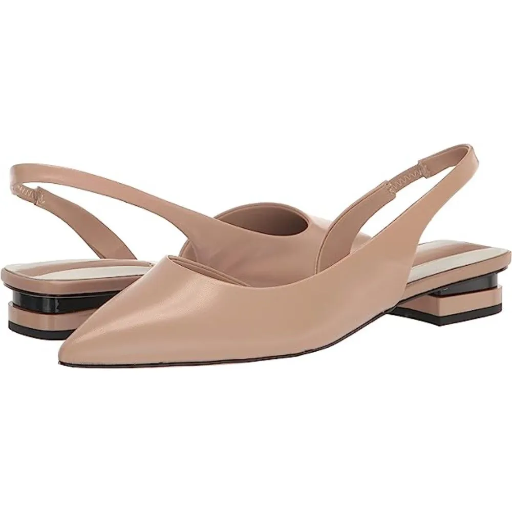 Franco Sarto Women's Tyra Sand Leather Slingback Pump