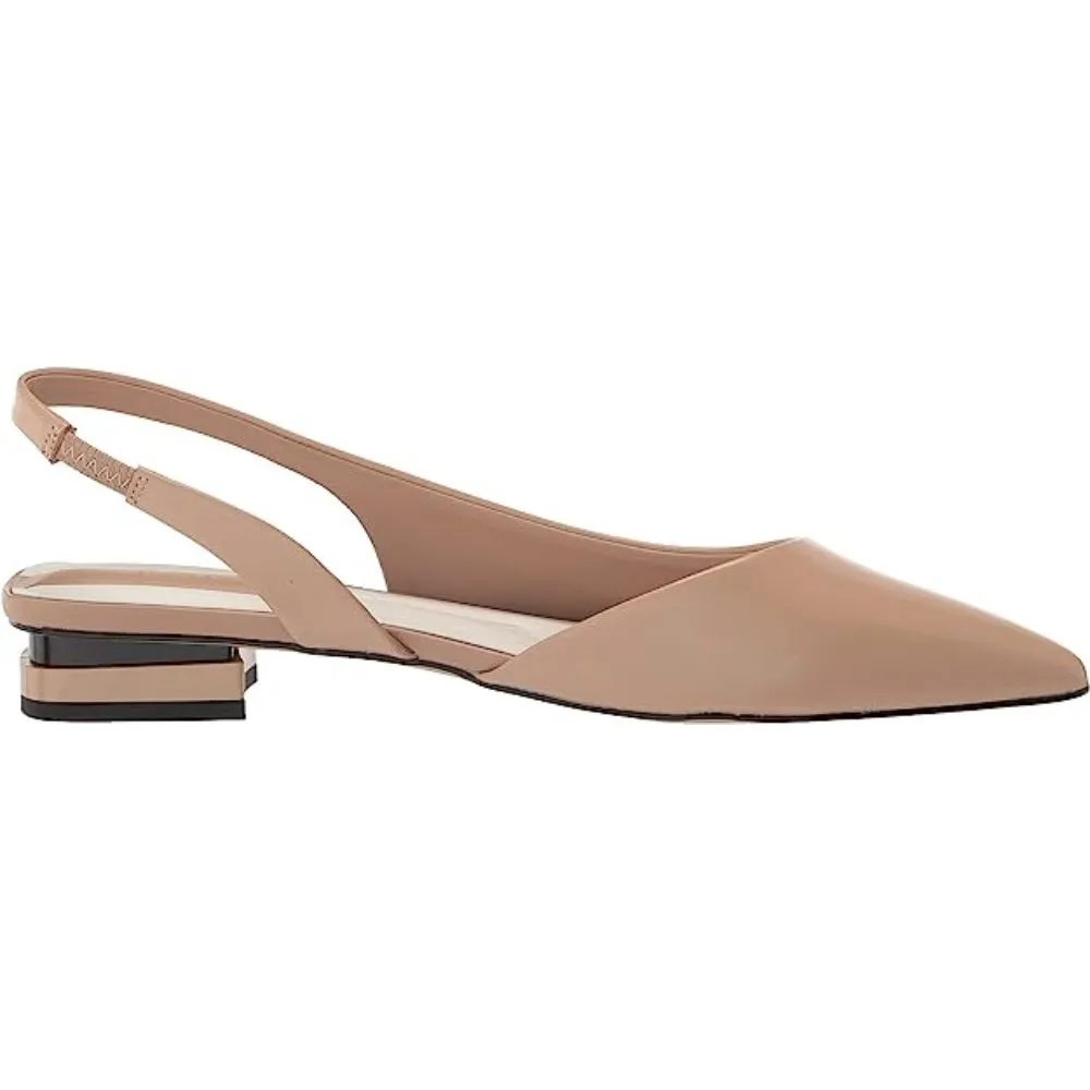 Franco Sarto Women's Tyra Sand Leather Slingback Pump