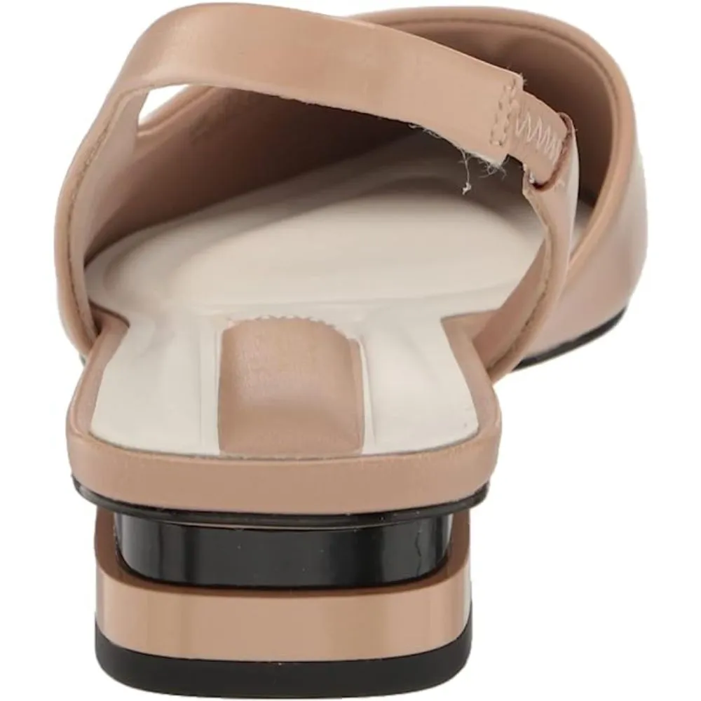 Franco Sarto Women's Tyra Sand Leather Slingback Pump