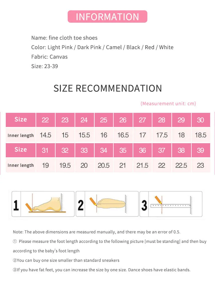 Frenulum-free Dance Shoes Indoor Soft-soled Ballet Training Shoes