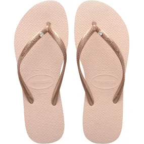 Havaianas Slim Crystal Swarovski Flip Flops