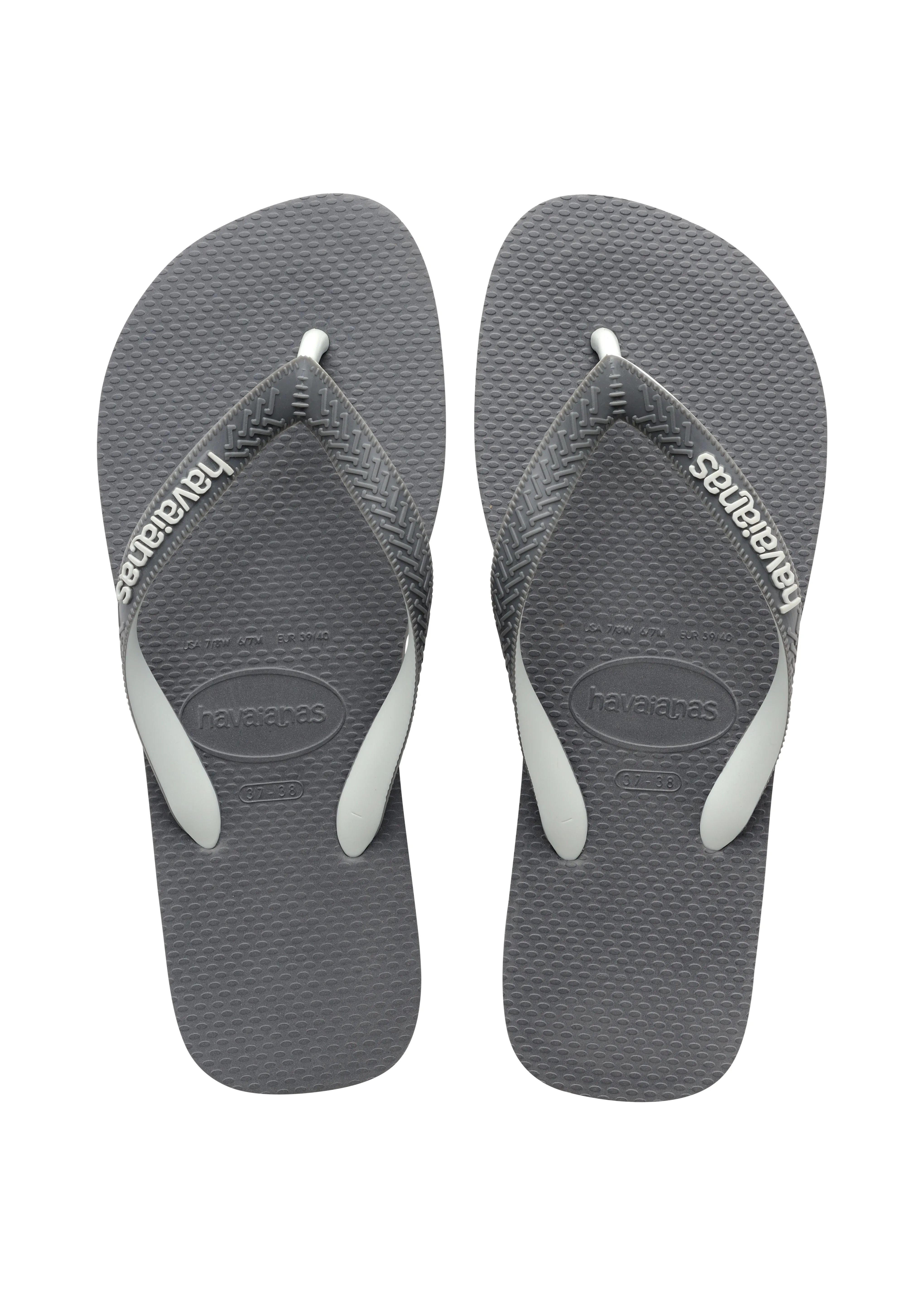 Havaianas Top Mix Flip Flops-Steel Grey/Steel Grey