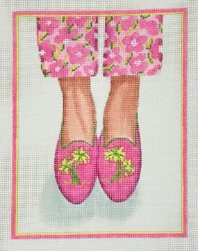 Here's Looking at Shoe - Palm Tree Loafers