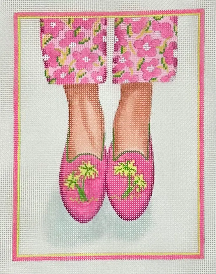 Here's Looking at Shoe - Palm Tree Loafers