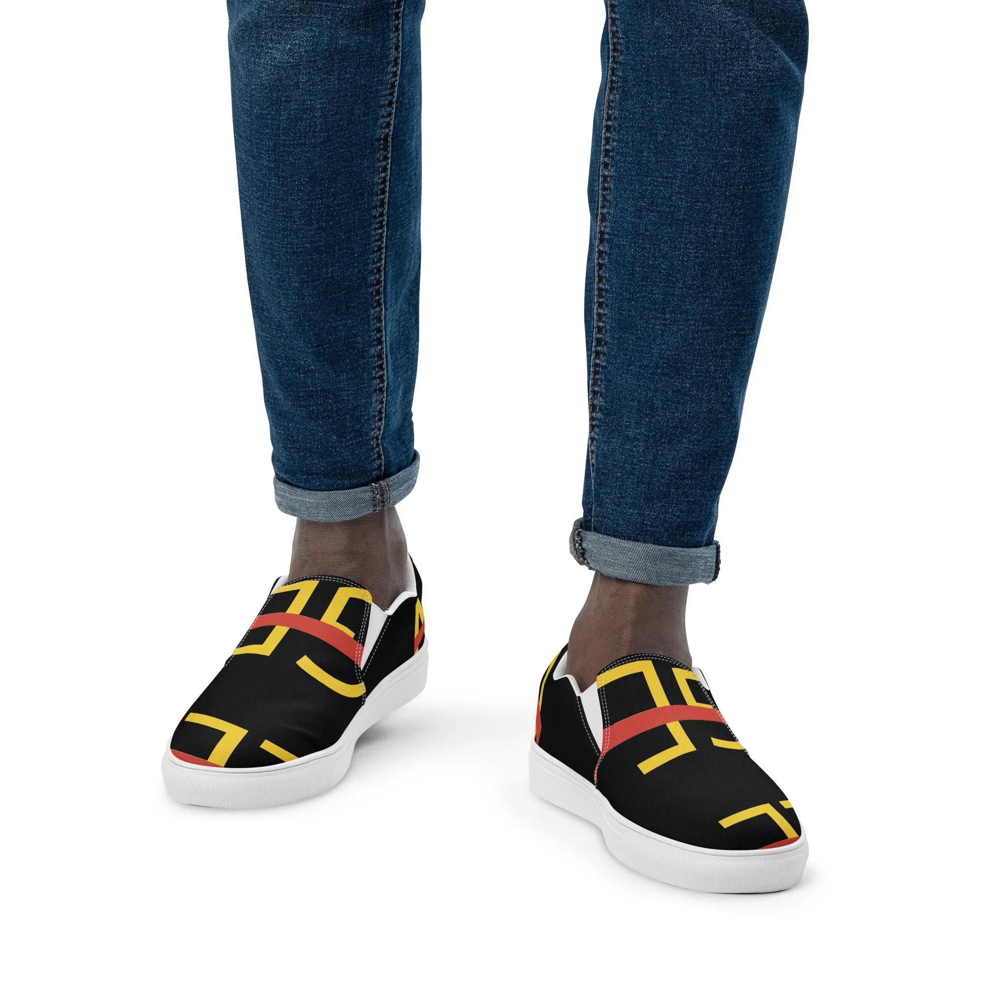 LEGEND Men’s Slip-On Canvas Shoes