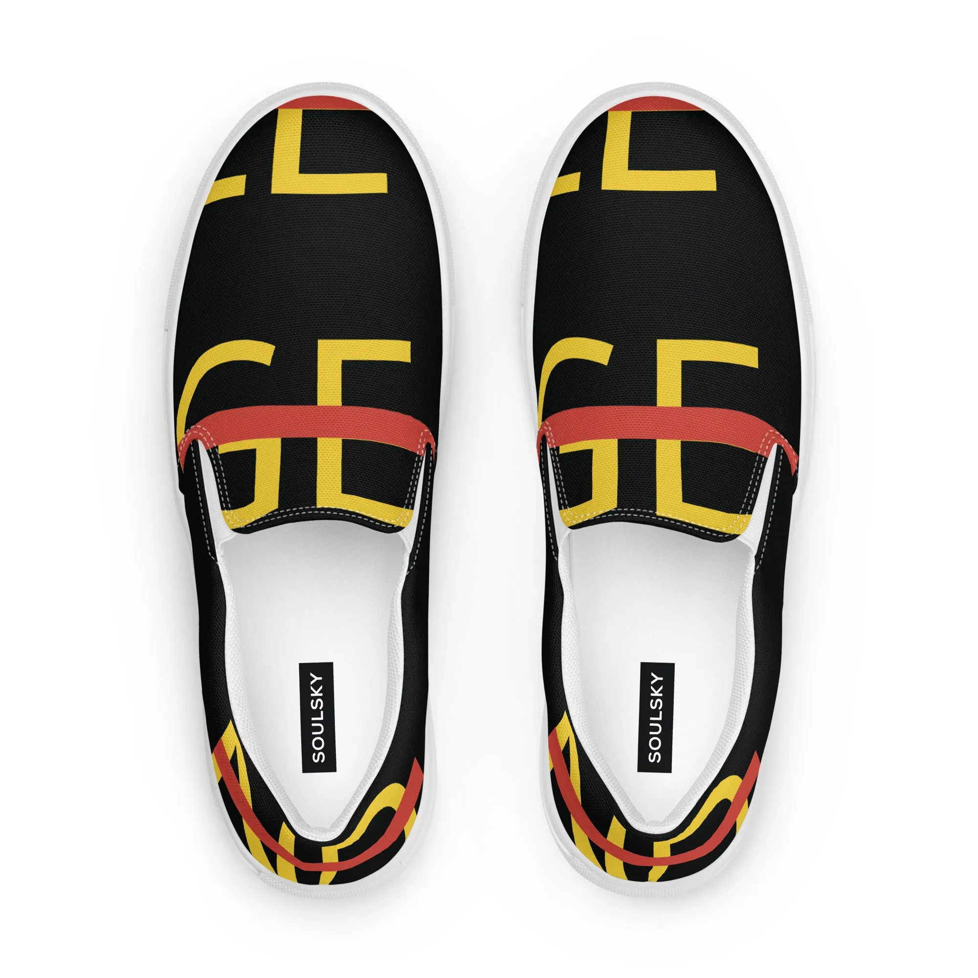 LEGEND Men’s Slip-On Canvas Shoes
