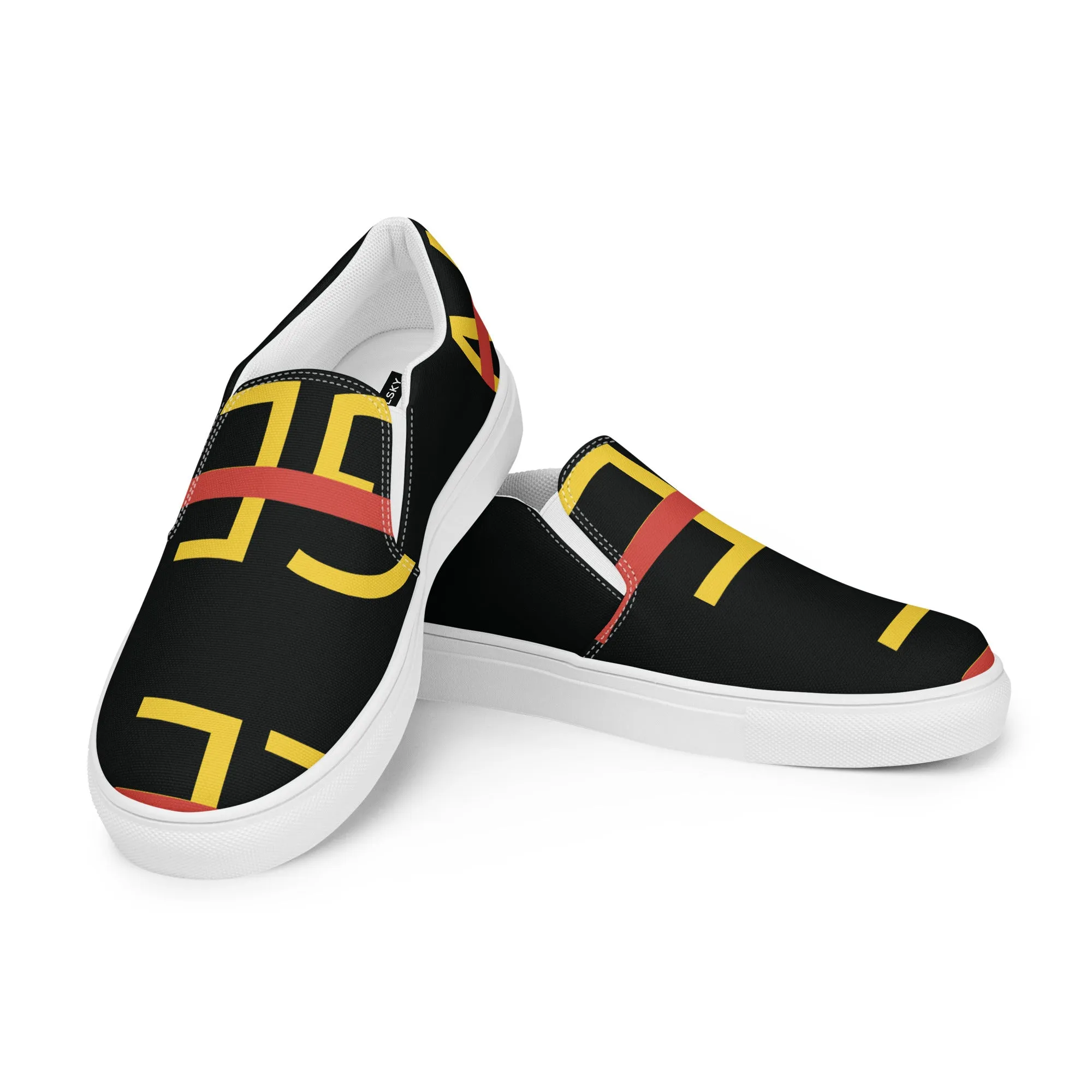 LEGEND Men’s Slip-On Canvas Shoes