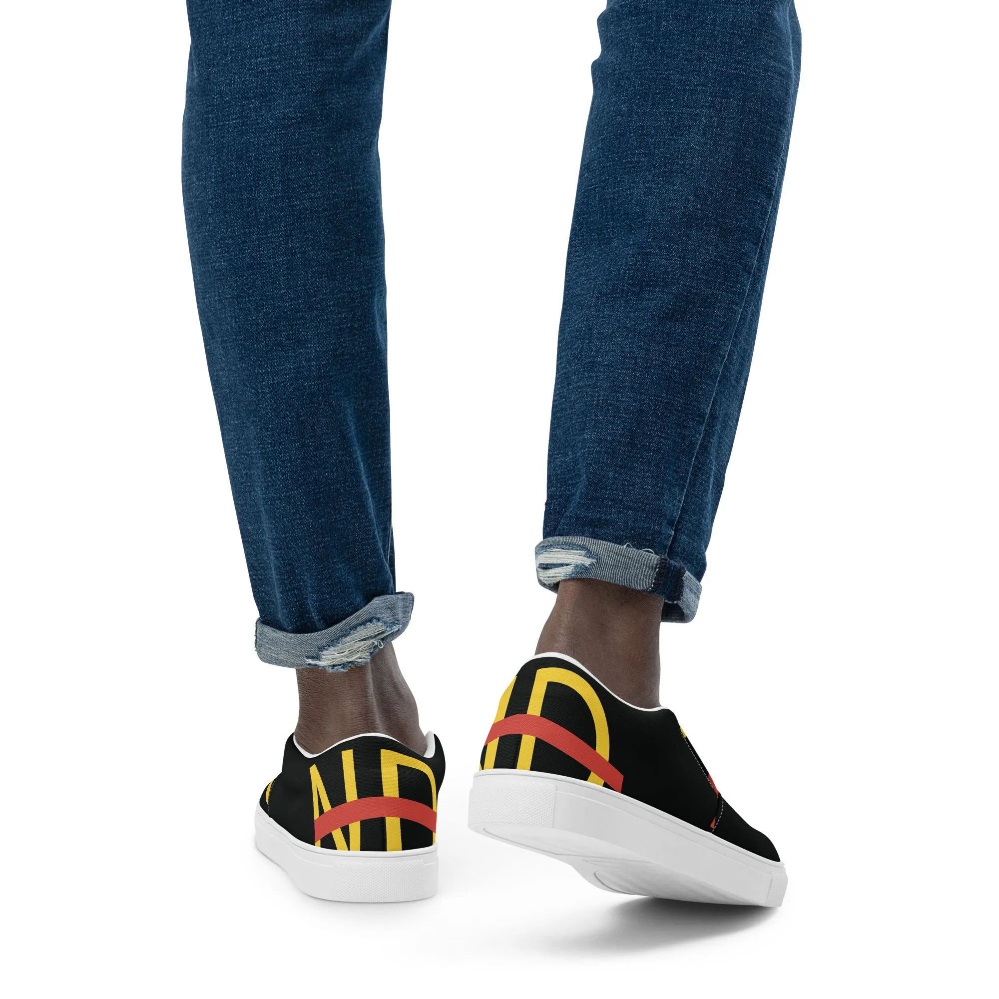 LEGEND Men’s Slip-On Canvas Shoes