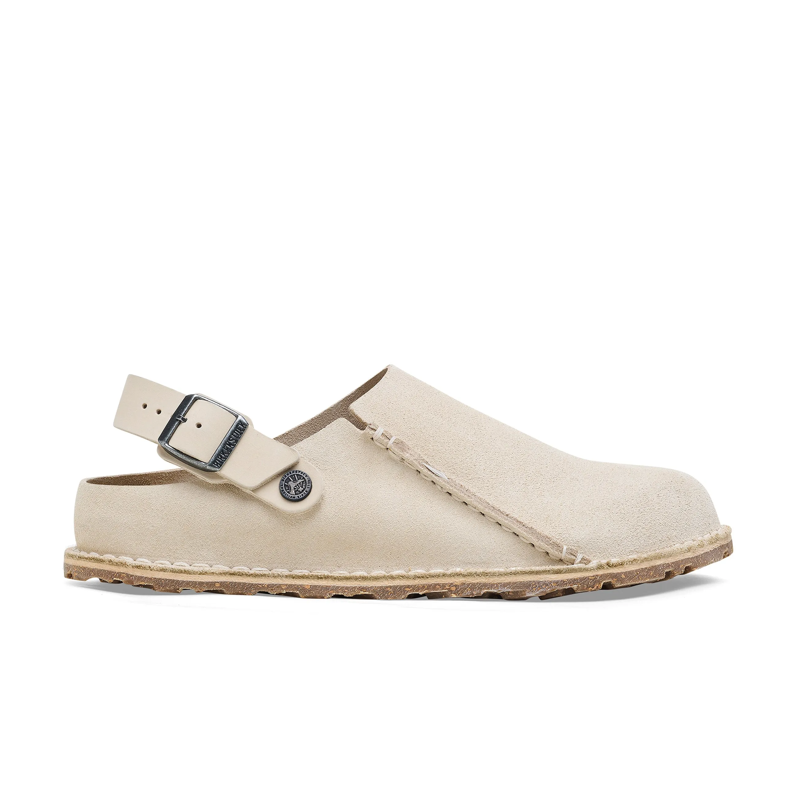 Lutry Eggshell Suede Leather