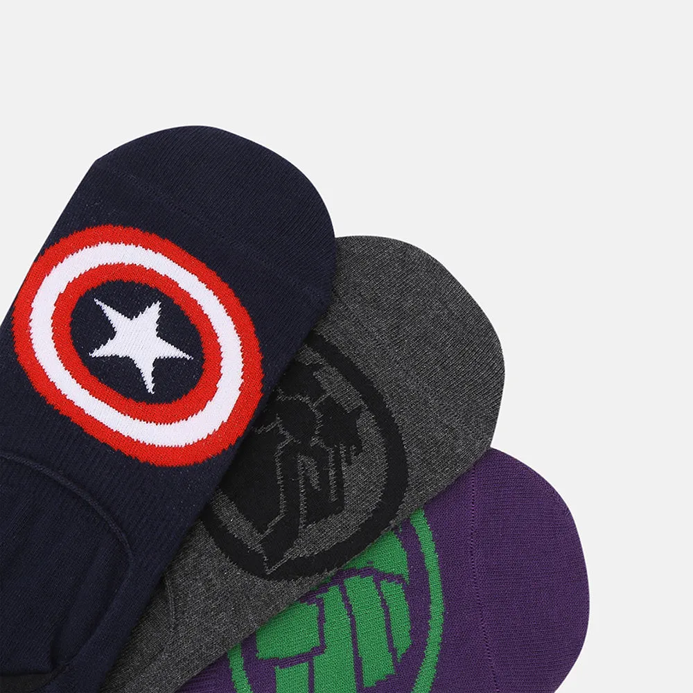 Men’s Marvel Themed Loafer Socks