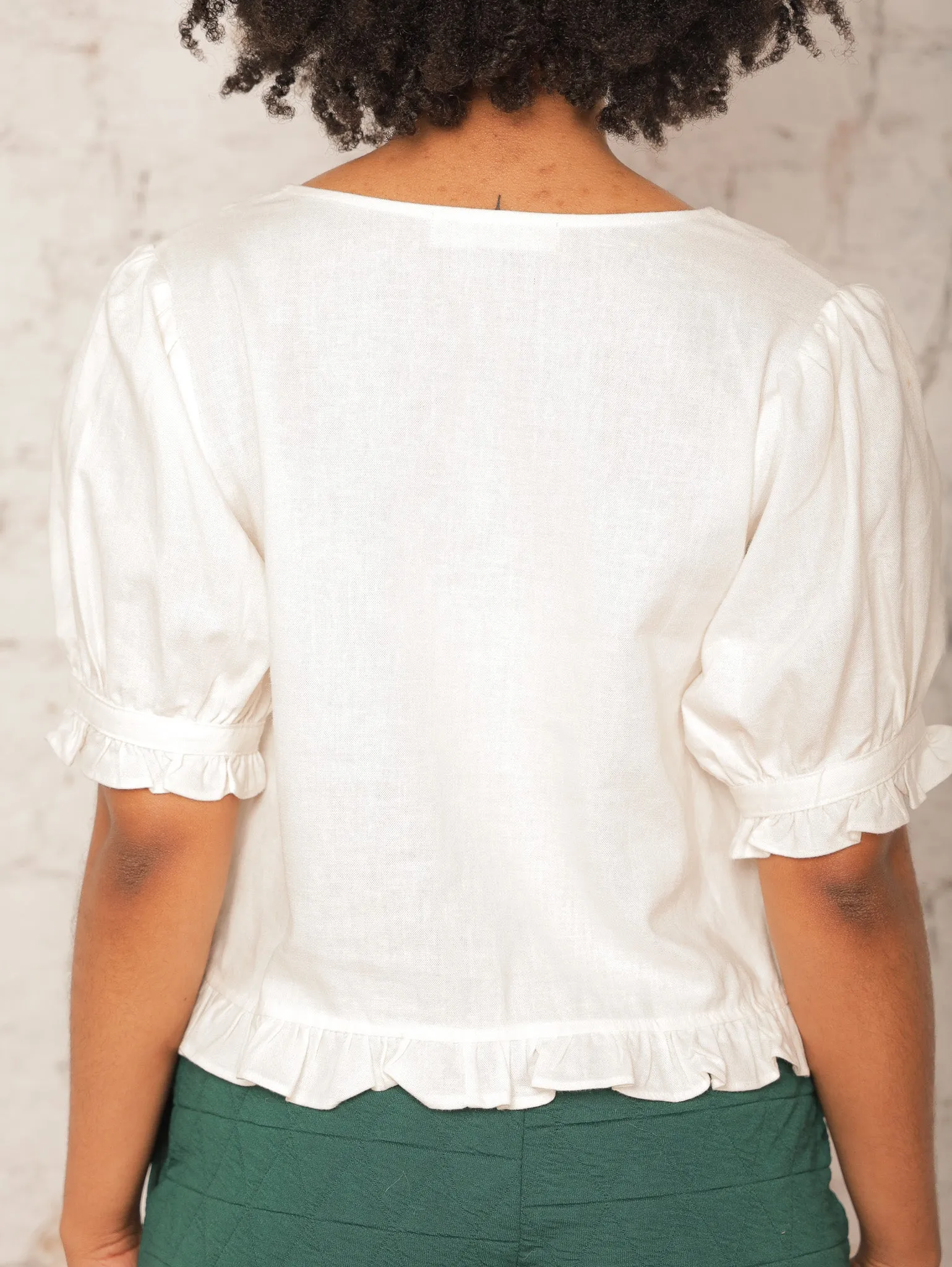 Mirabelle Lettuce Hem Top