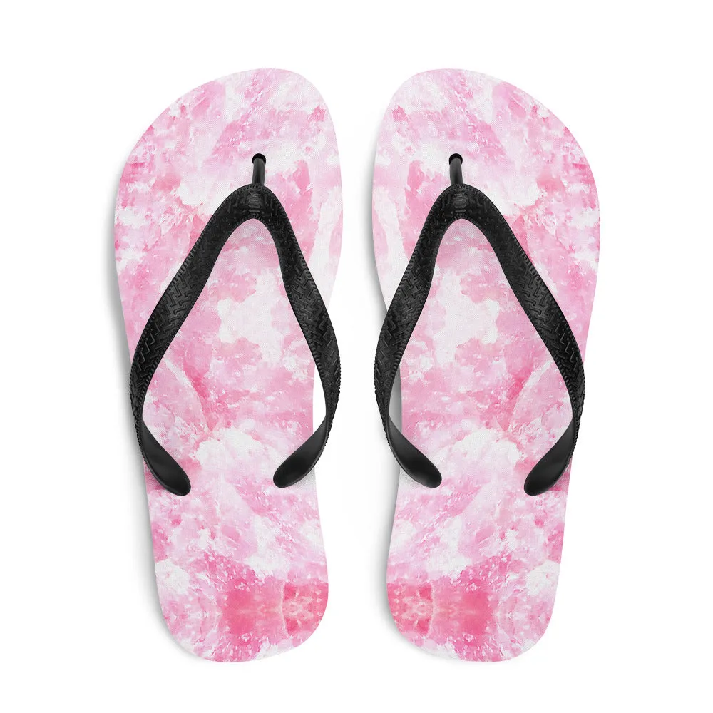 Pink Hope Flip-Flops