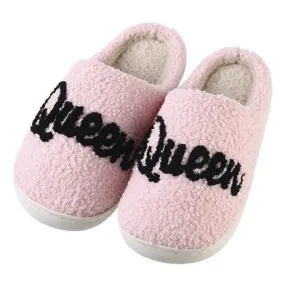 Pink Queen Slippers