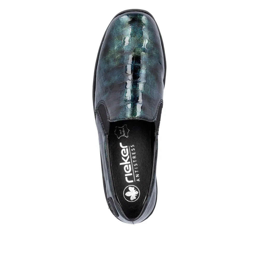 Rieker 48752-92 Blue/Green