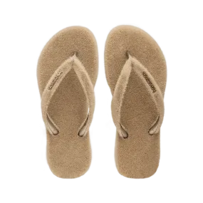 Slim Plush Flip Flops