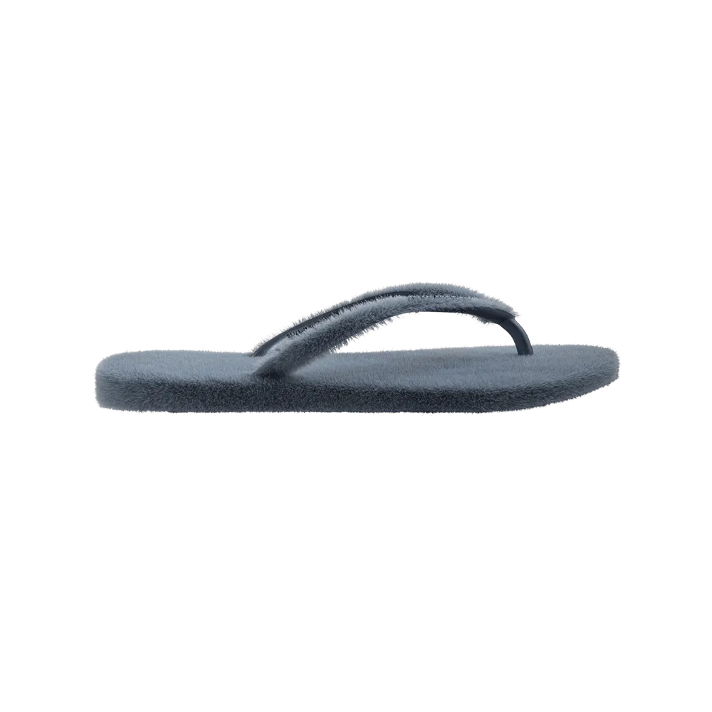 Slim Plush Flip Flops