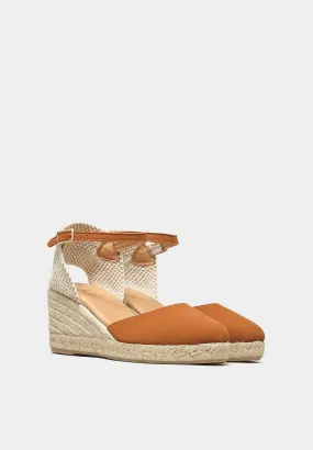 TLK King Classic Espadrille Tan Suede