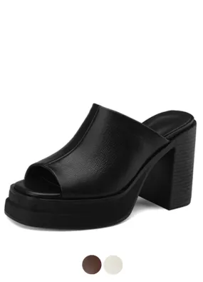 USS Shoes Virginia Women's Open-Toe Platform Clog