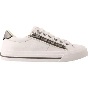 Women's Taos Z Soul White/Pewter Canvas