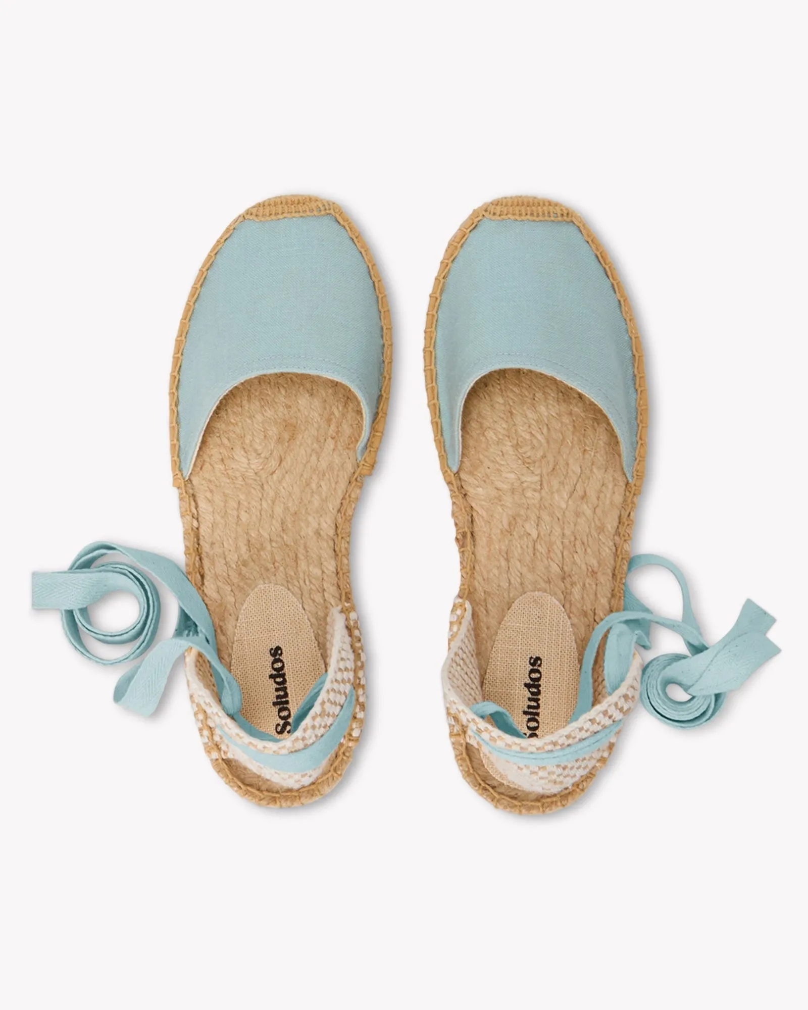 Womens_Espadrilles_The Lauren Lace Up_Linen Colors_Sea Spray Green